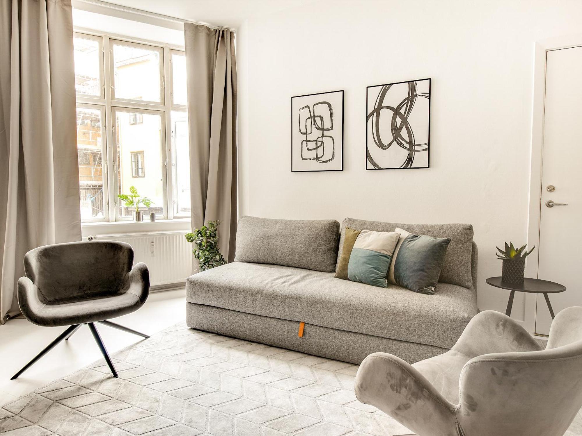Sanders City - Spacious Studio Apartment Copenhaga Exterior foto